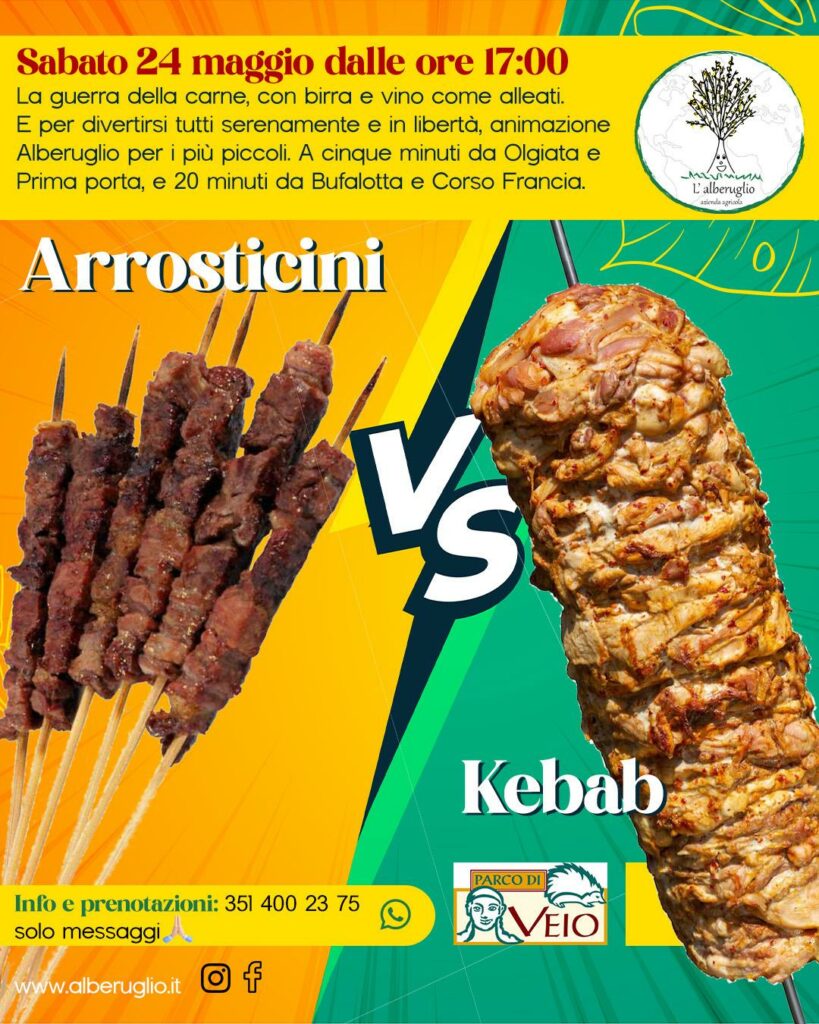 Arrosticini VS Kebab