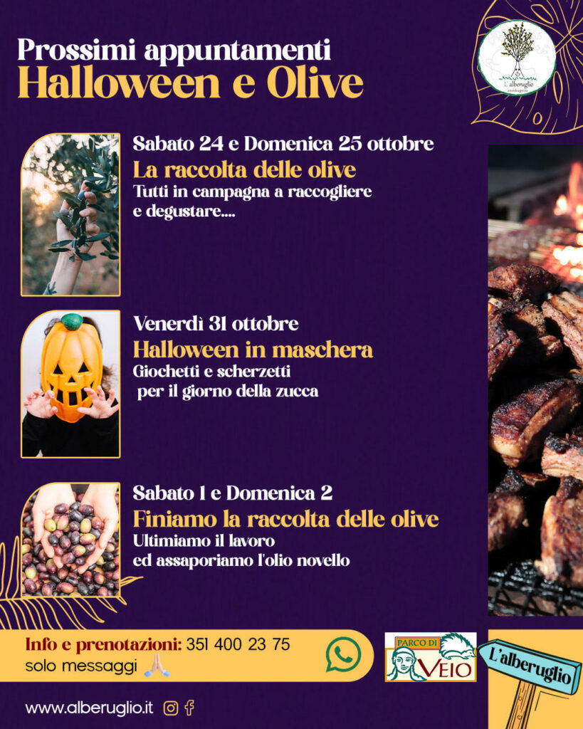 eventi di fine ottobre